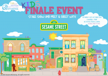 Sesame Street (Cookie Monster & Elmo) from 7pm