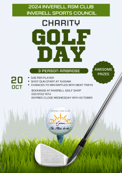 Charity Golf Day - Shotgun Start 10am